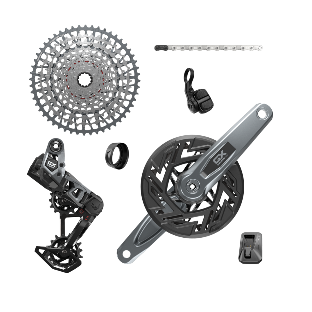 SRAM AXS GX Eagle Geargruppe, E-MTB, USB-C, 160mm, 104mm(BCD)