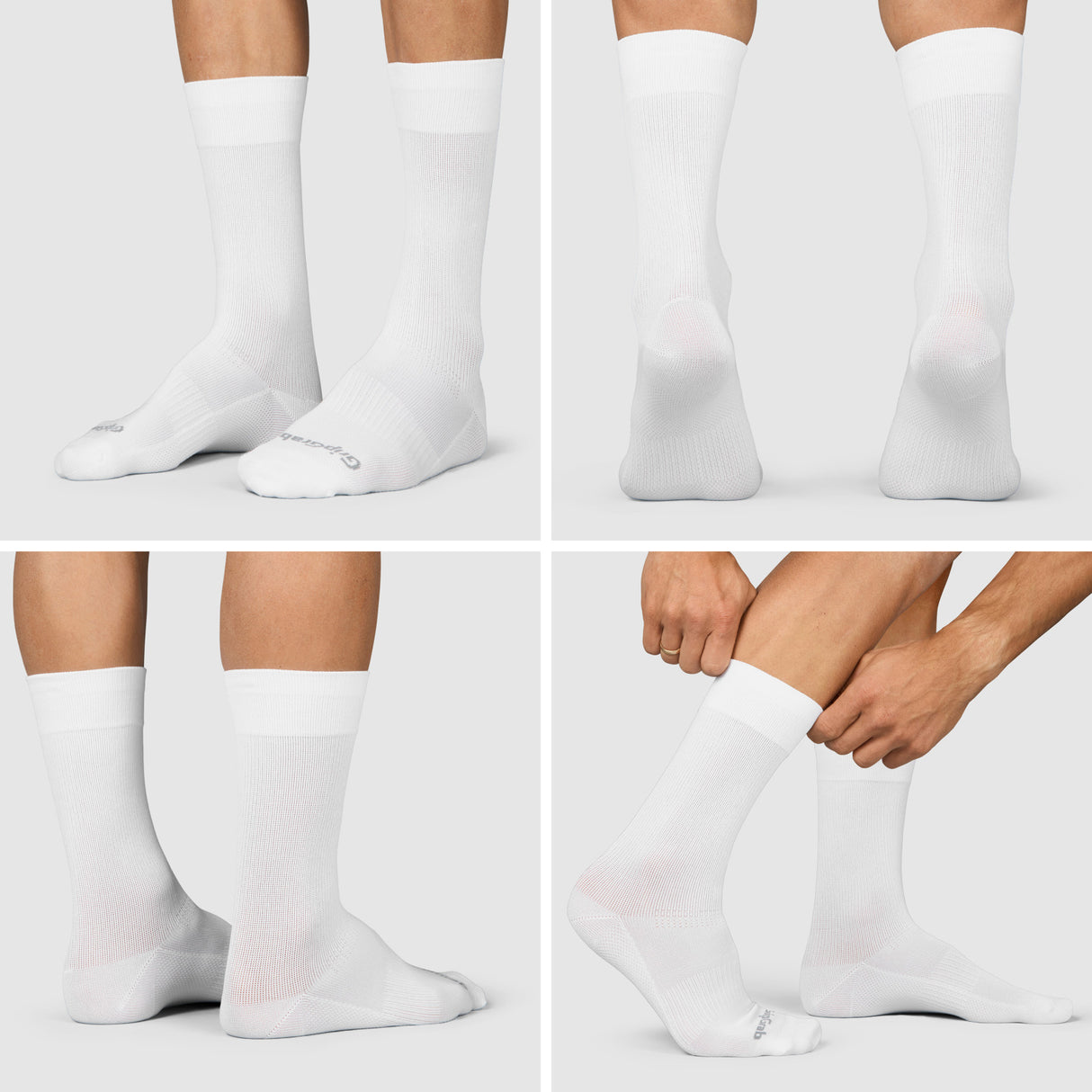 GripGrab EXPLR High Cut Cykelstrømper - Hvid