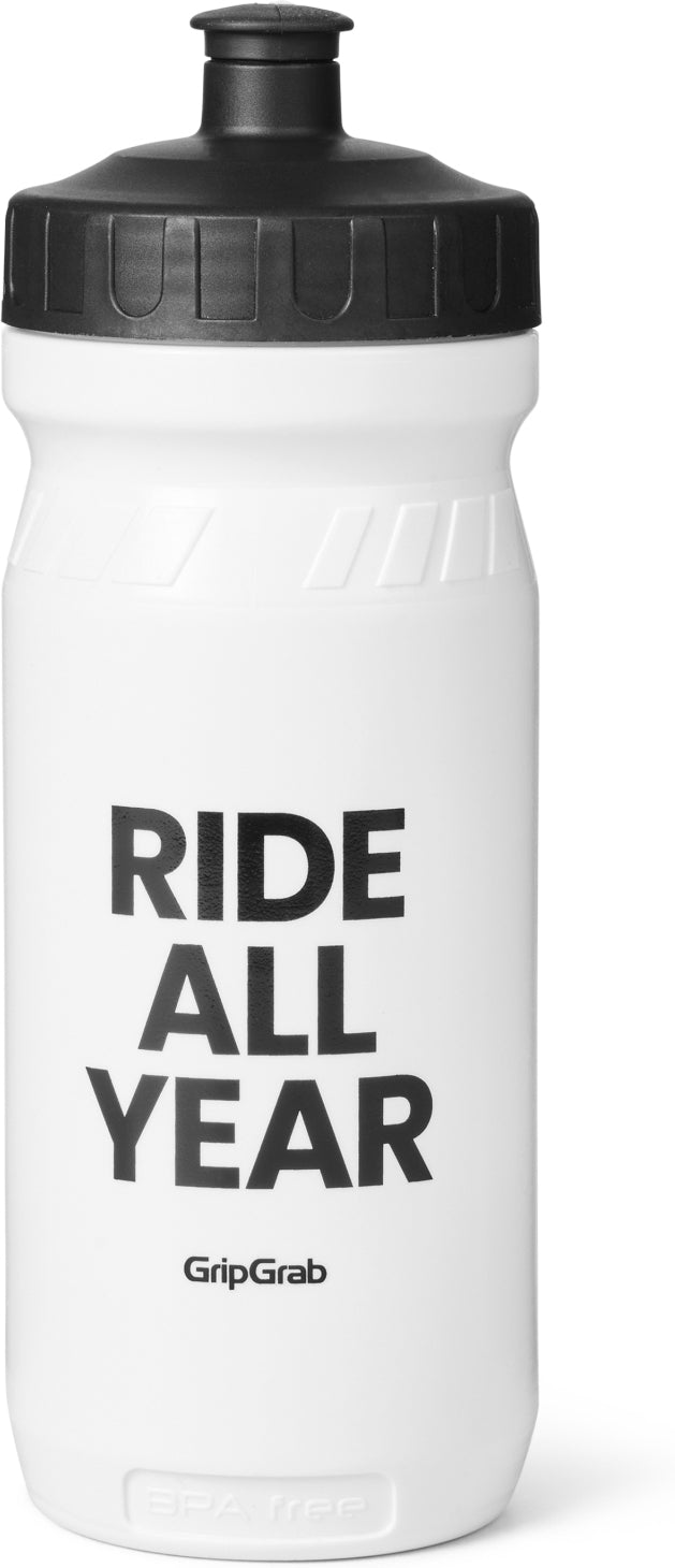 GripGrab R.A.Y. Vandflaske – 600 ml, Hvid
