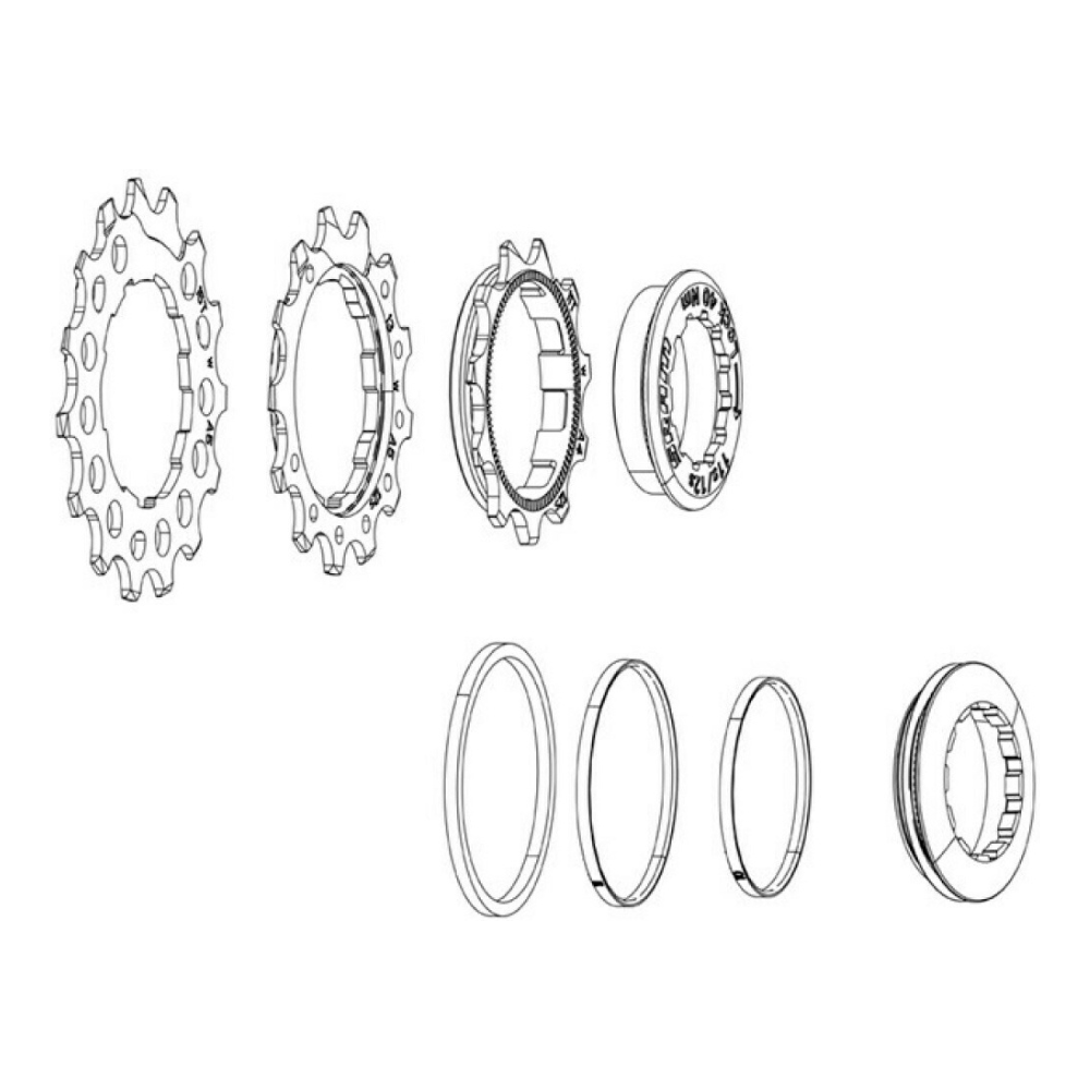 SRAM Kassette tandhjul, PG-1210/1230, EAGLE 11T-13T-15T