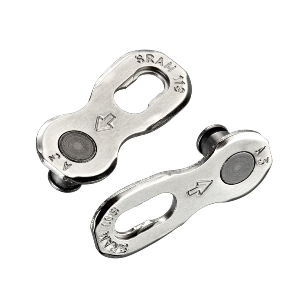 SRAM PowerLock Sølv Kædeled (Samleled) - 4 stk.