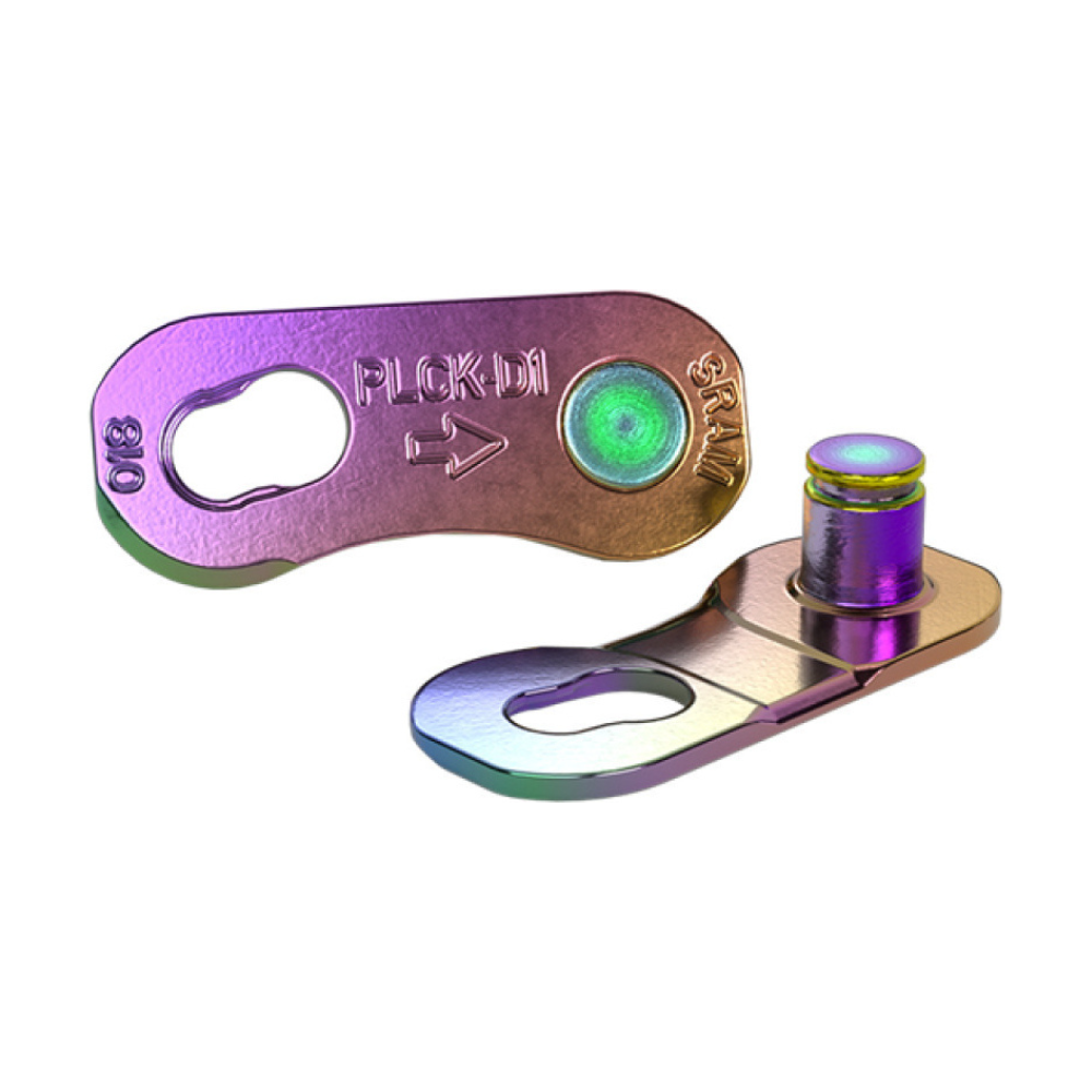 SRAM PowerLock Flattop Kædeled (Rainbow / 4-pak)