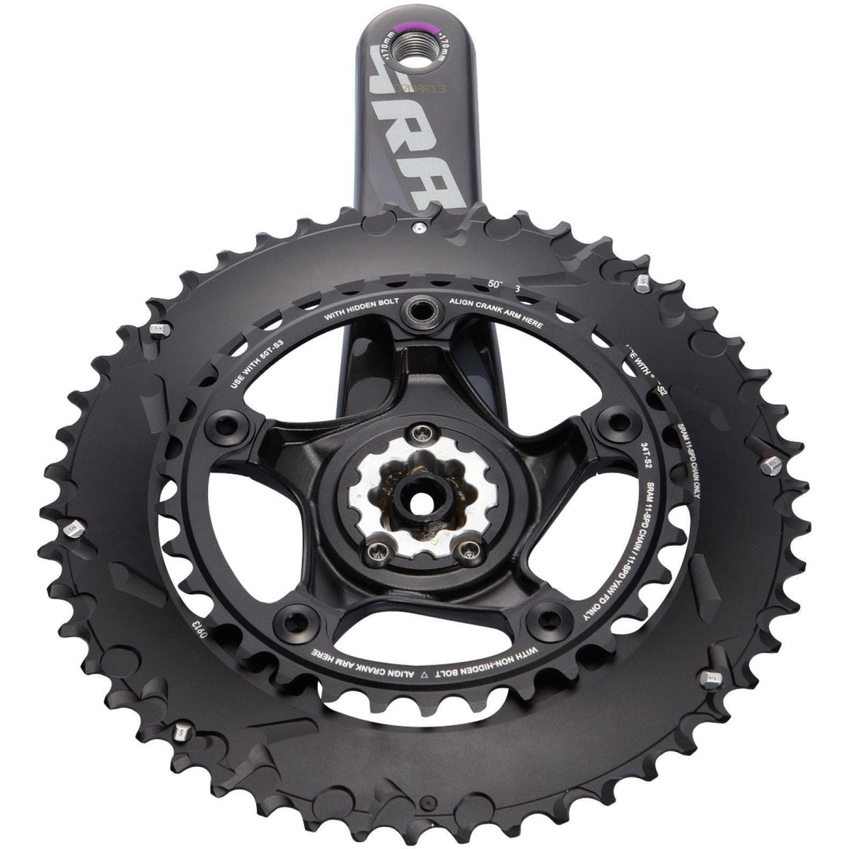 SRAM Force 22 Carbon Kranksæt (2x11-speed)