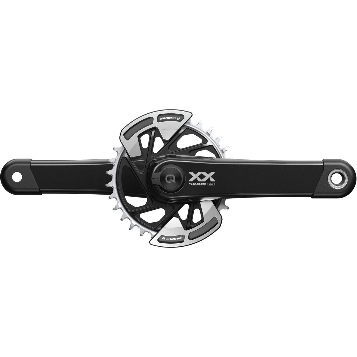 SRAM XX Eagle T-Type Quarq Wattmåler Kranksæt – DUB Direct Mount – Carbon