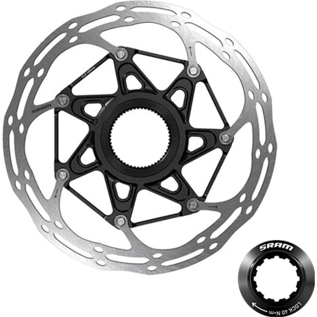 SRAM Centerline X Bremseskive – Center Lock (inkl. indvendig låsering)