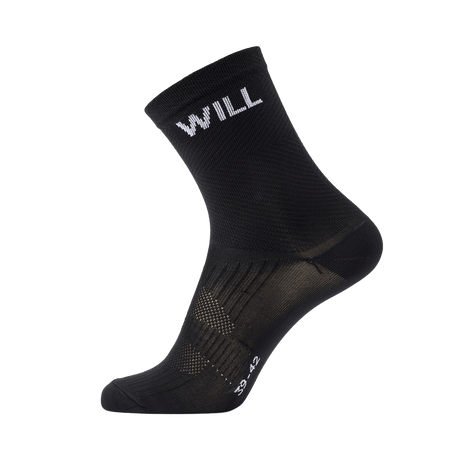 Willing&Able Cykelstrømper Korte - Sort