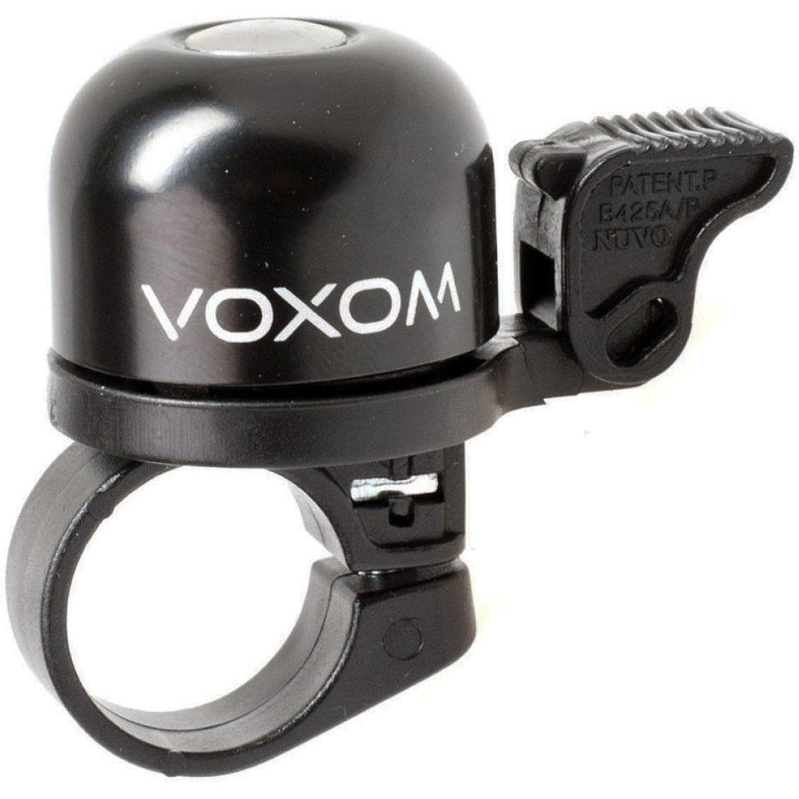 Voxom Kl1 Ringeklokke i Aluminium – Sort (92 dB)
