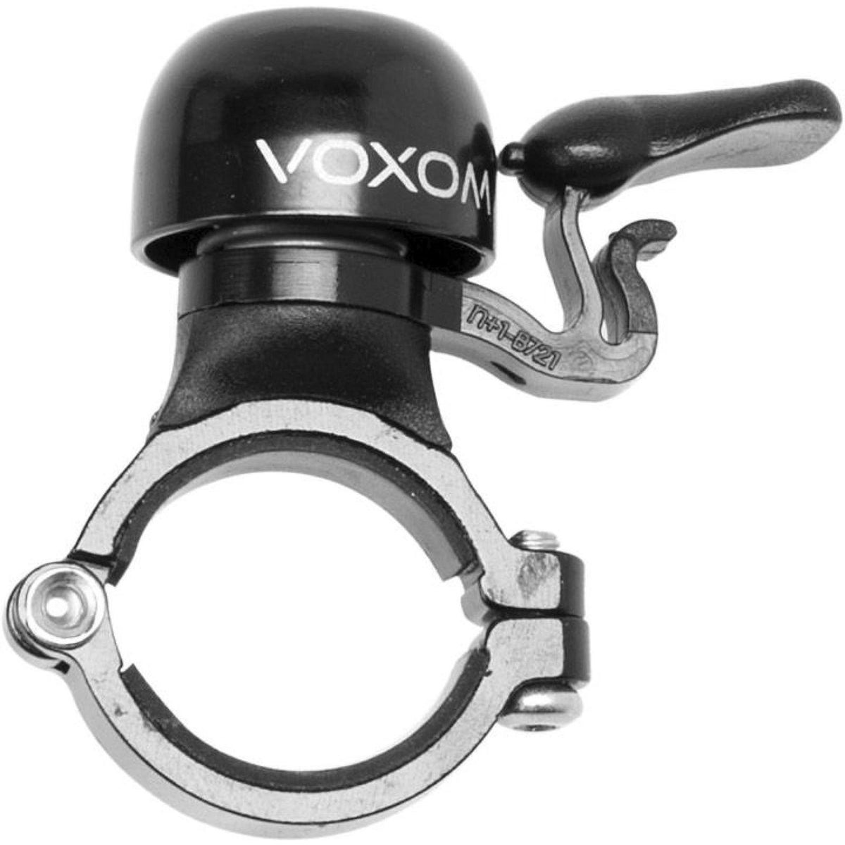 Voxom KL6 Ringeklokke i Aluminium – Sort (22 mm)