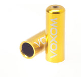 Voxom KA1 Endekapper til Gearkabel 4mm – Guld (5-pak)