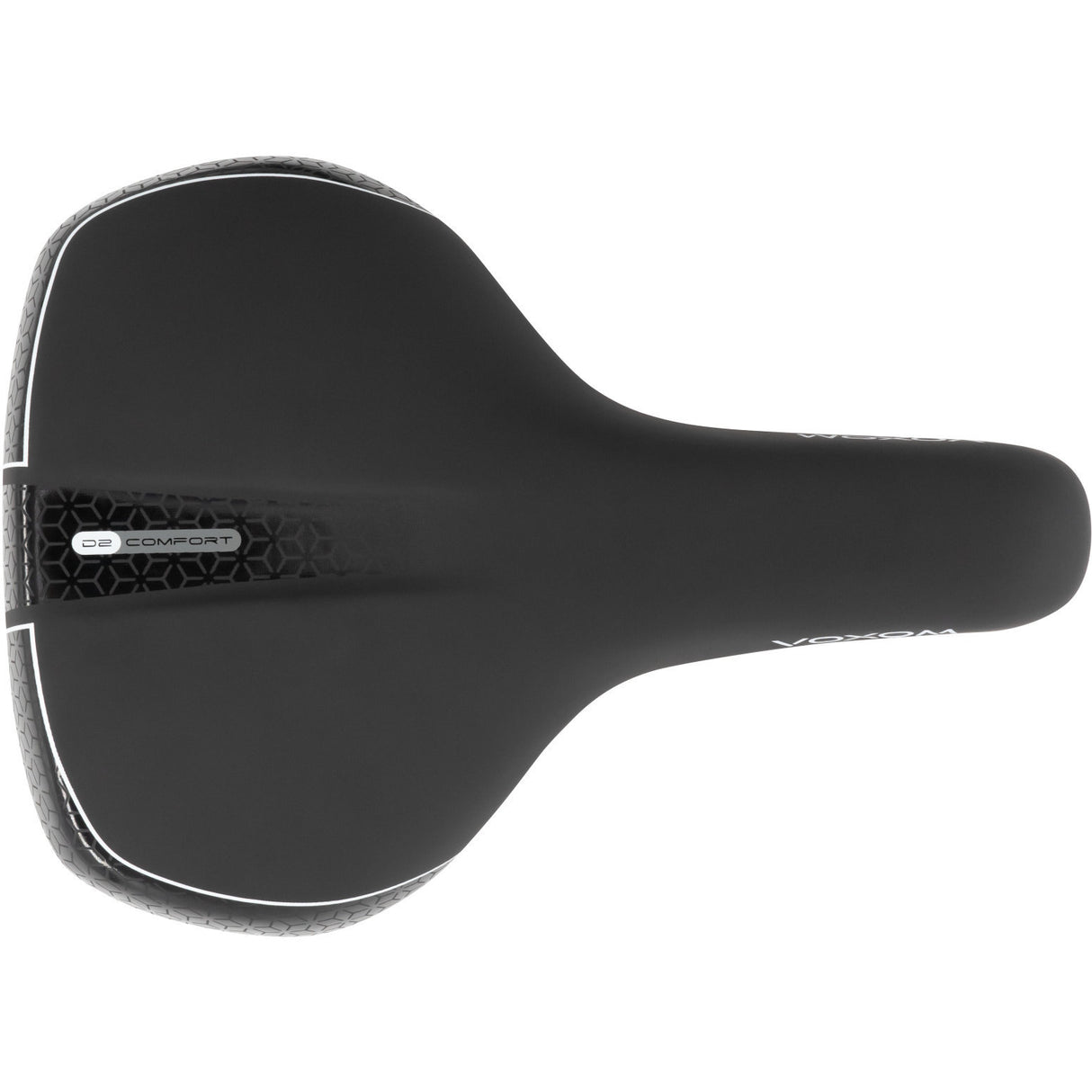 Voxom Sa18 Tour Cykelsadel – Sort (285 x 200 mm)