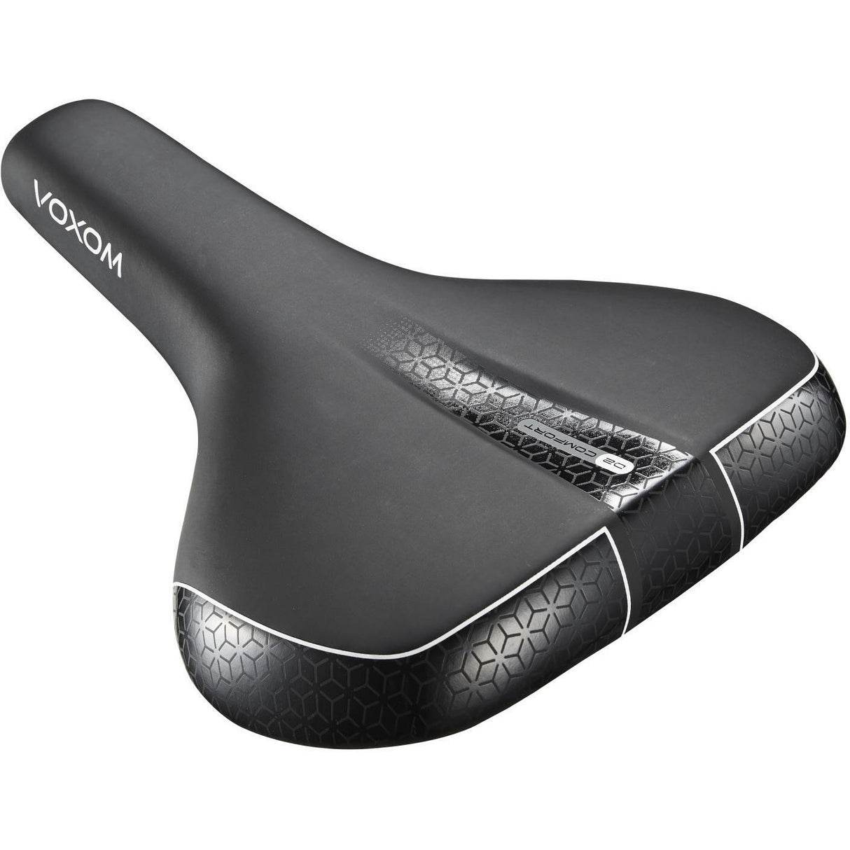 Voxom Sa18 Tour Cykelsadel – Sort (285 x 200 mm)
