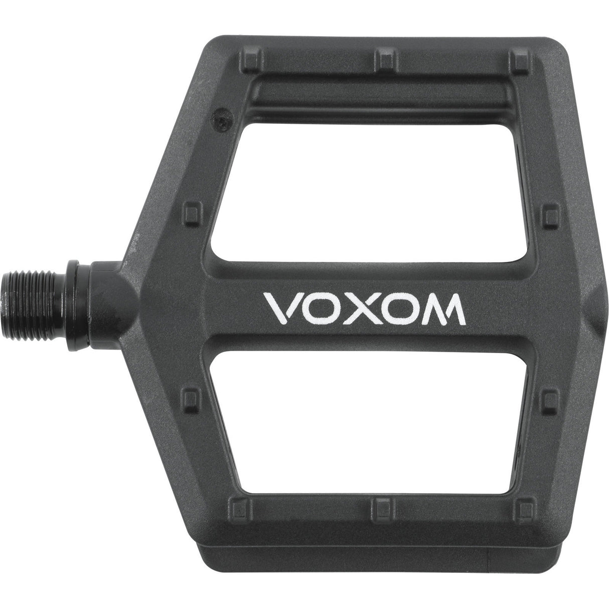 Voxom Pe23 MTB Platformspedaler – Sort (100 x 100 mm)