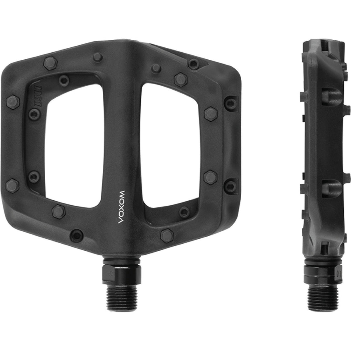 Voxom Pe26 MTB Platform Pedaler – Sort