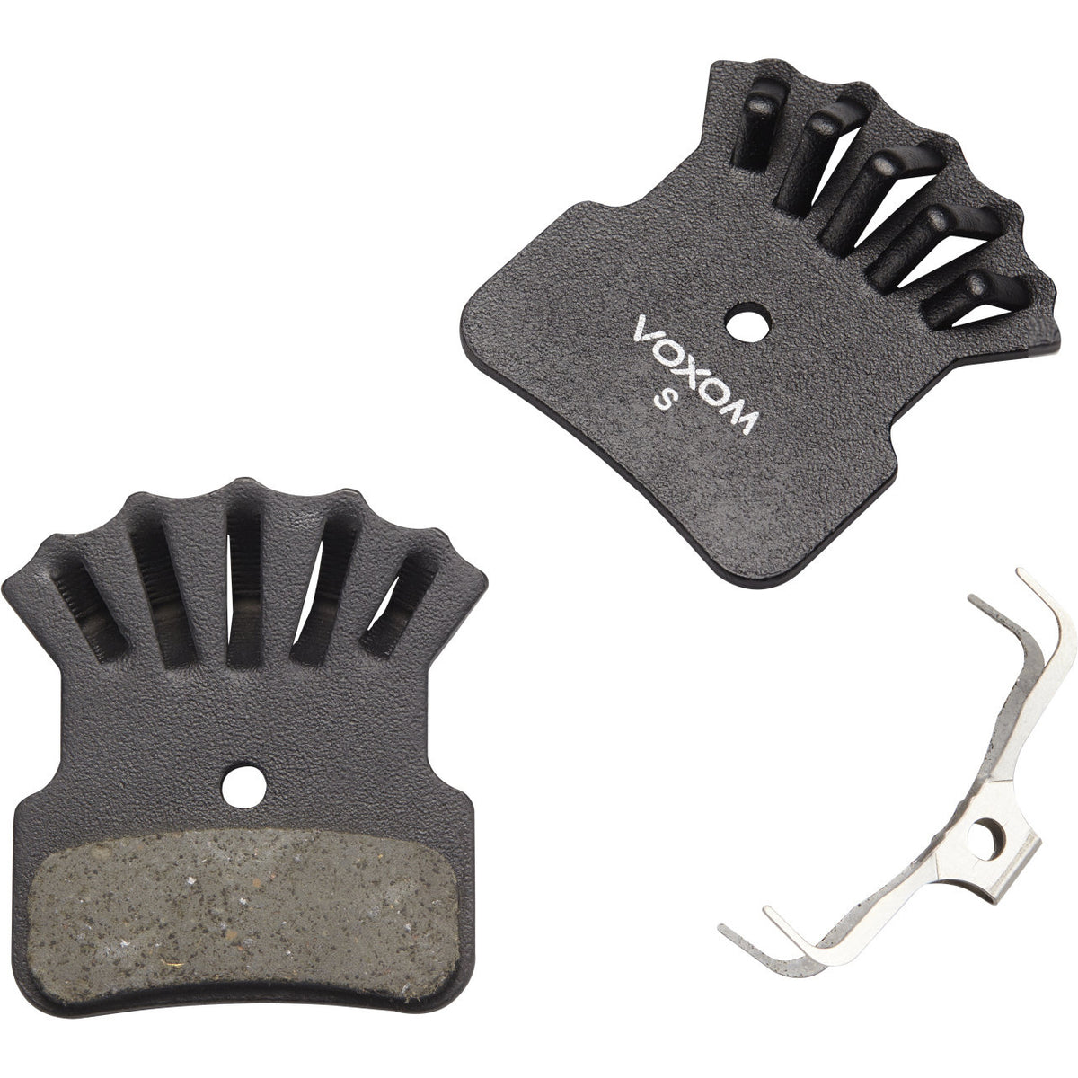 Voxom Bsc31 Semi-Metalske Skivebremseklodser m. Vortex Cooling – Til Shimano (2 stk.)