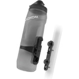 Voxom F5 Dust Fidlock Magnetisk Drikkedunk m. Rammeholder – Sort/Gennemsigtig