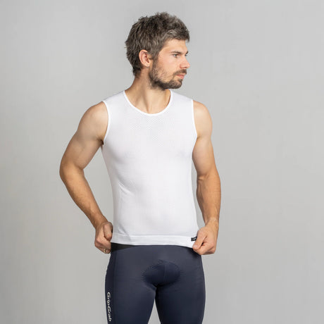 GripGrab PACR Baselayer Trøje uden ærmer - Hvid