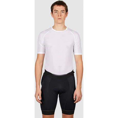 GripGrab Ultralight Mesh Kortærmet Baselayer – Hvid