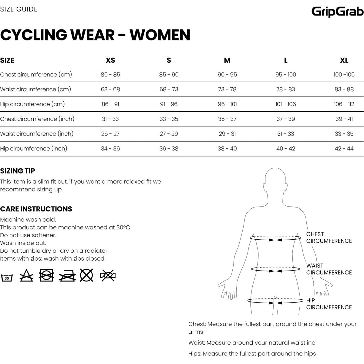 GripGrab Dame Ride Thermal Langærmet Baselayer – Hvid