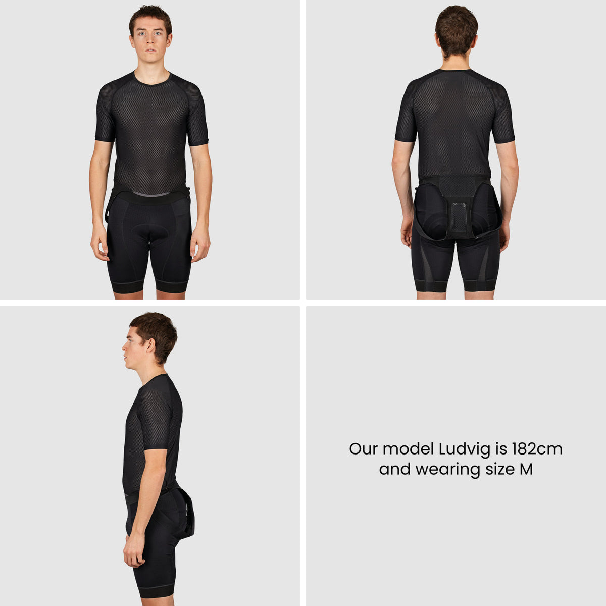 GripGrab Ultralight Mesh Kortærmet Base Layer 2-Pak – Sort