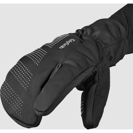 GripGrab Ride Windproof Deep Winter Lobster Handsker – Sort
