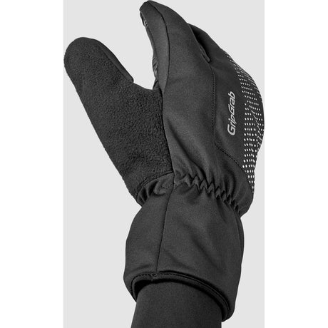 GripGrab Ride Windproof Deep Winter Lobster Handsker – Sort