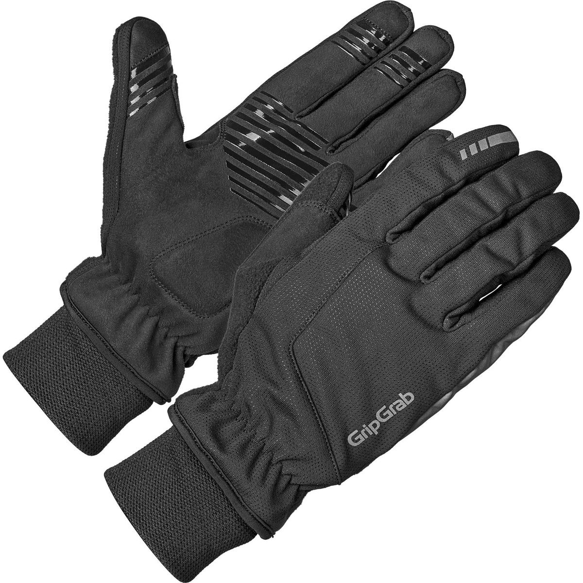 GripGrab Windster 2 Vindtætte Vinterhandsker – Sort
