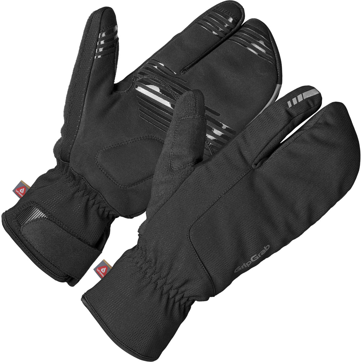 GripGrab Nordic 2 Lobster Vinterhandsker – Vindtætte – Sort