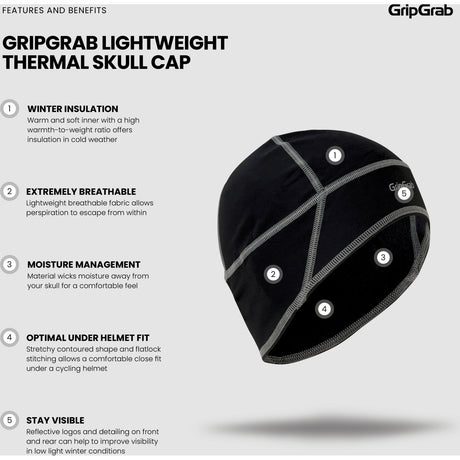 GripGrab Kids Thermal Vinter Hjelmhue