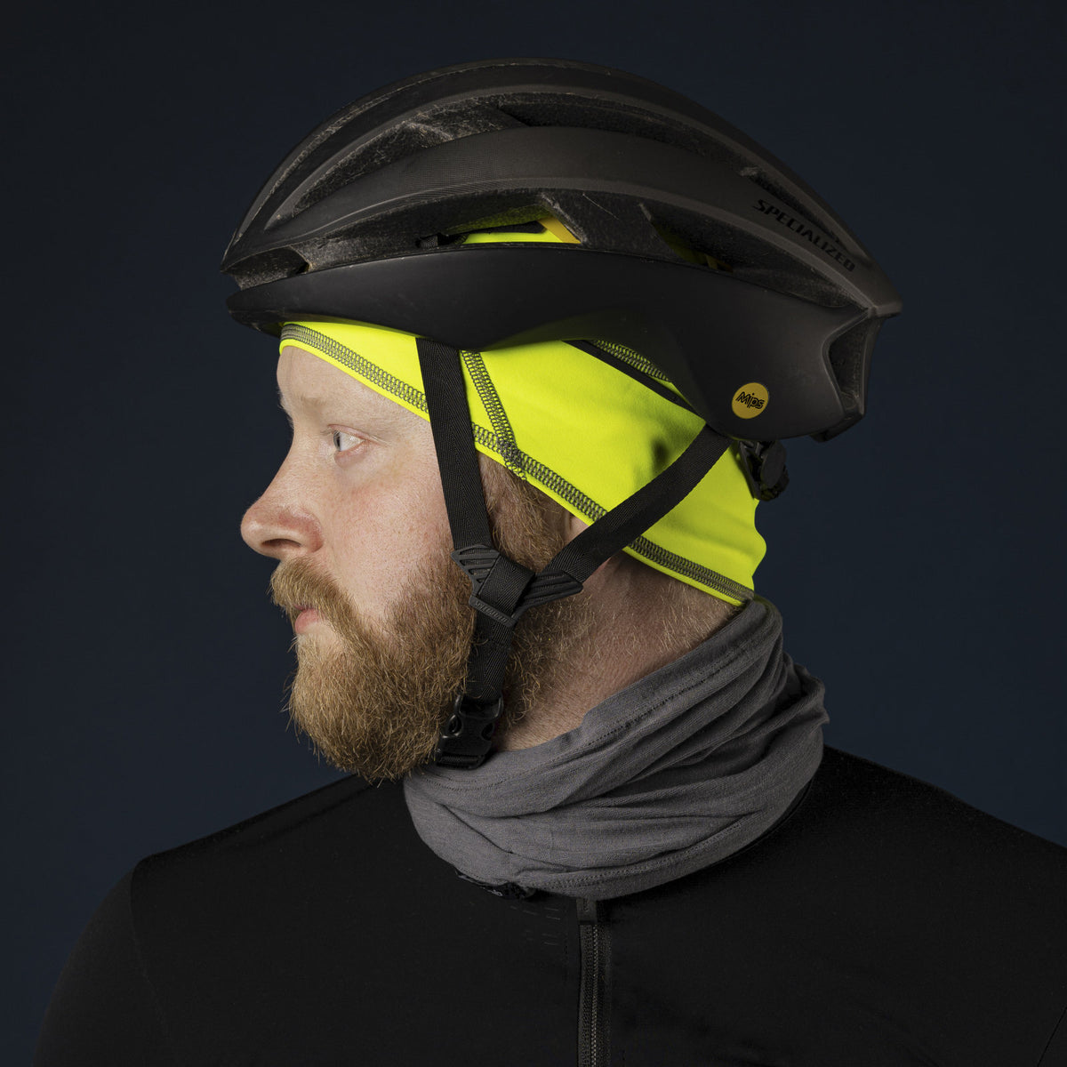 GripGrab Thermo Hi-Vis Forår/Efterår Hjelmhue