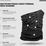 GripGrab Multifunktionel Fleece Termo Halsedisse, Sort