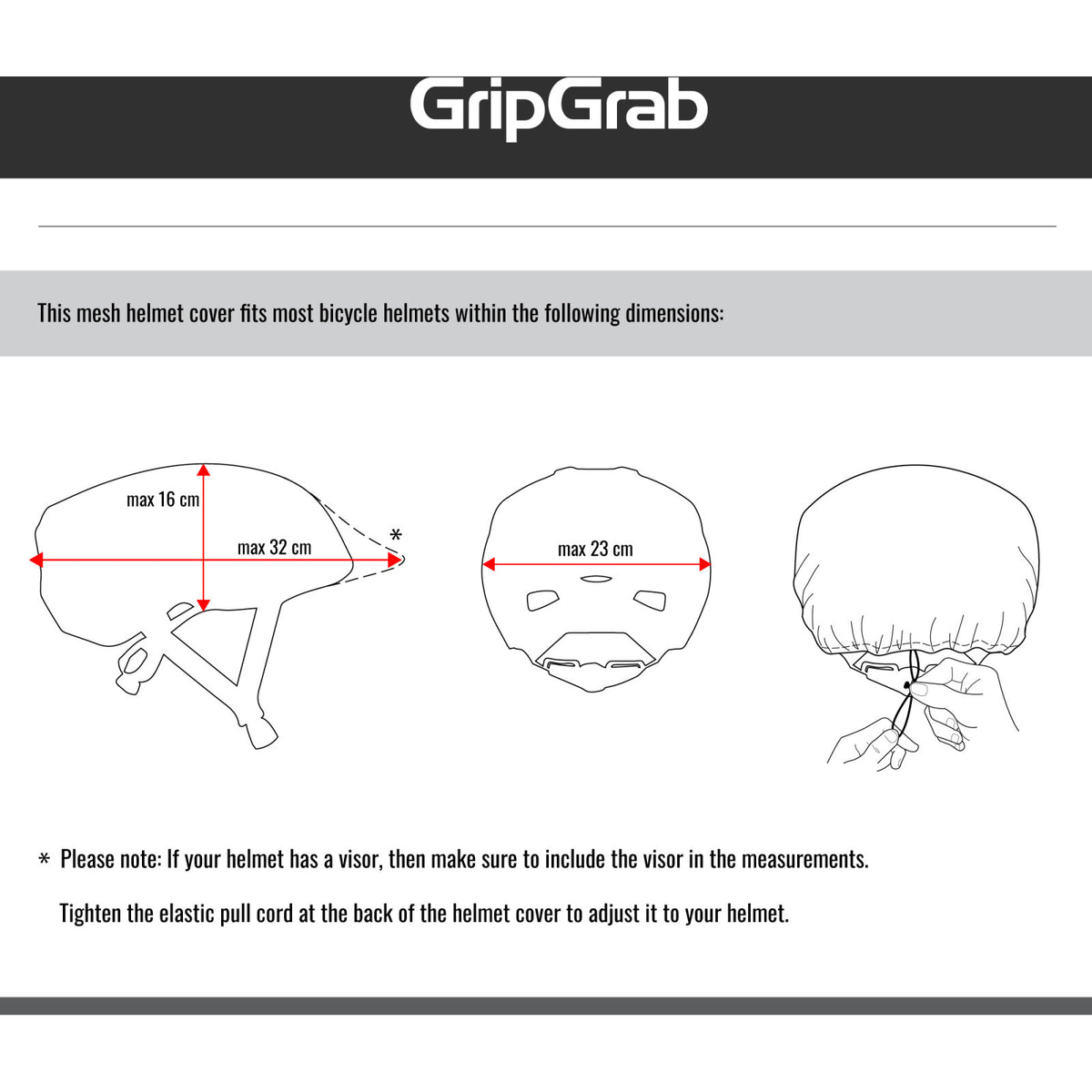 GripGrab BugShield Hjelmovertræk