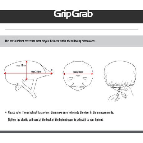 GripGrab BugShield Hjelmovertræk