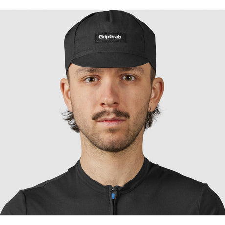 GripGrab Classic Cotton Cykelkasket, Sort