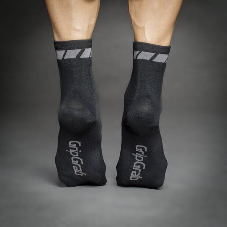 GripGrab Merino Cykelstrømper – Sorte – 3-pak