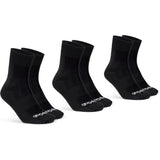 GripGrab Lightweight SL Cykelstrømper 3-pak – Sommer – Sort