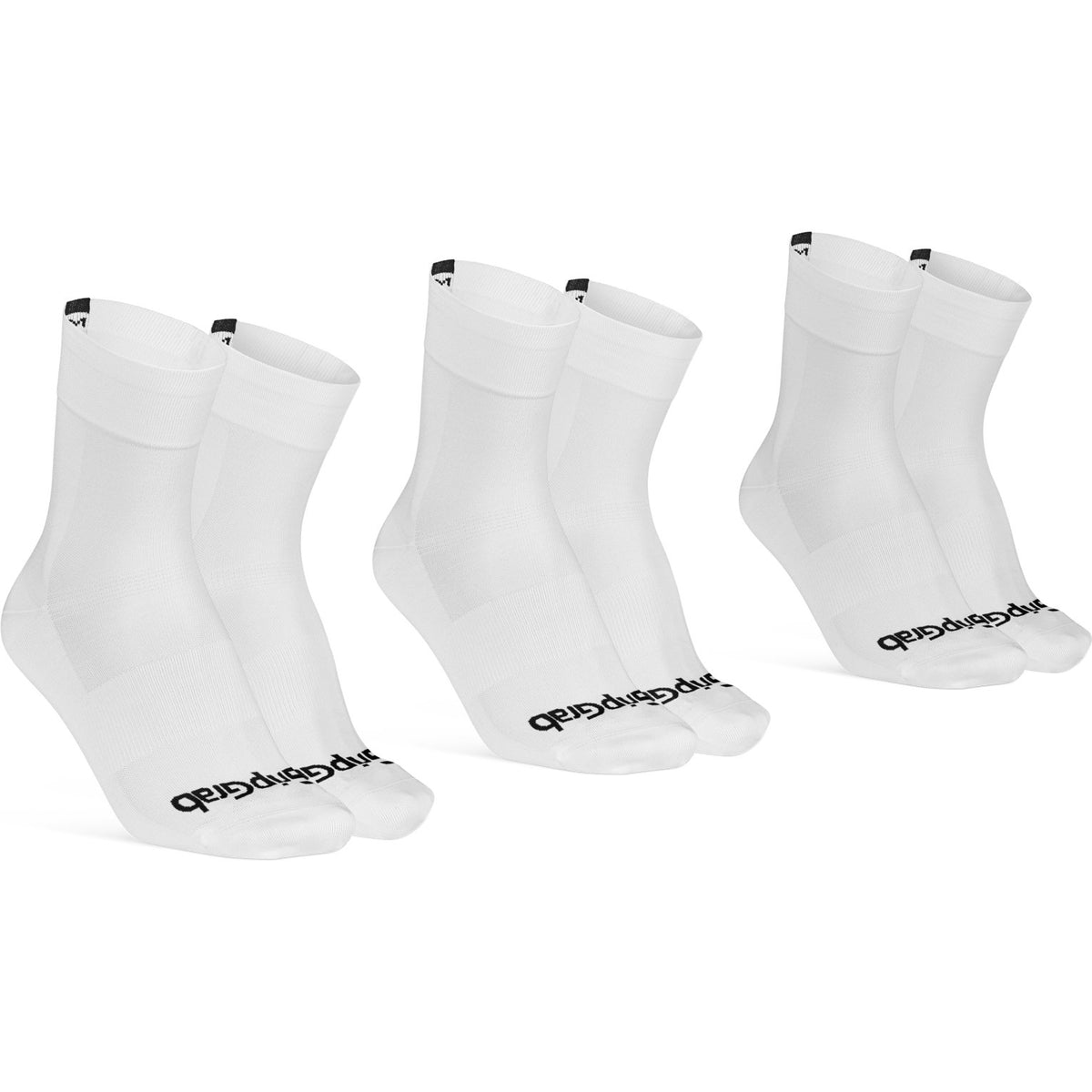 GripGrab Lightweight SL Cykelstrømper – Hvide – 3-pak