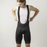 GripGrab PACR Bib Shorts – Sorte cykelshorts med seler