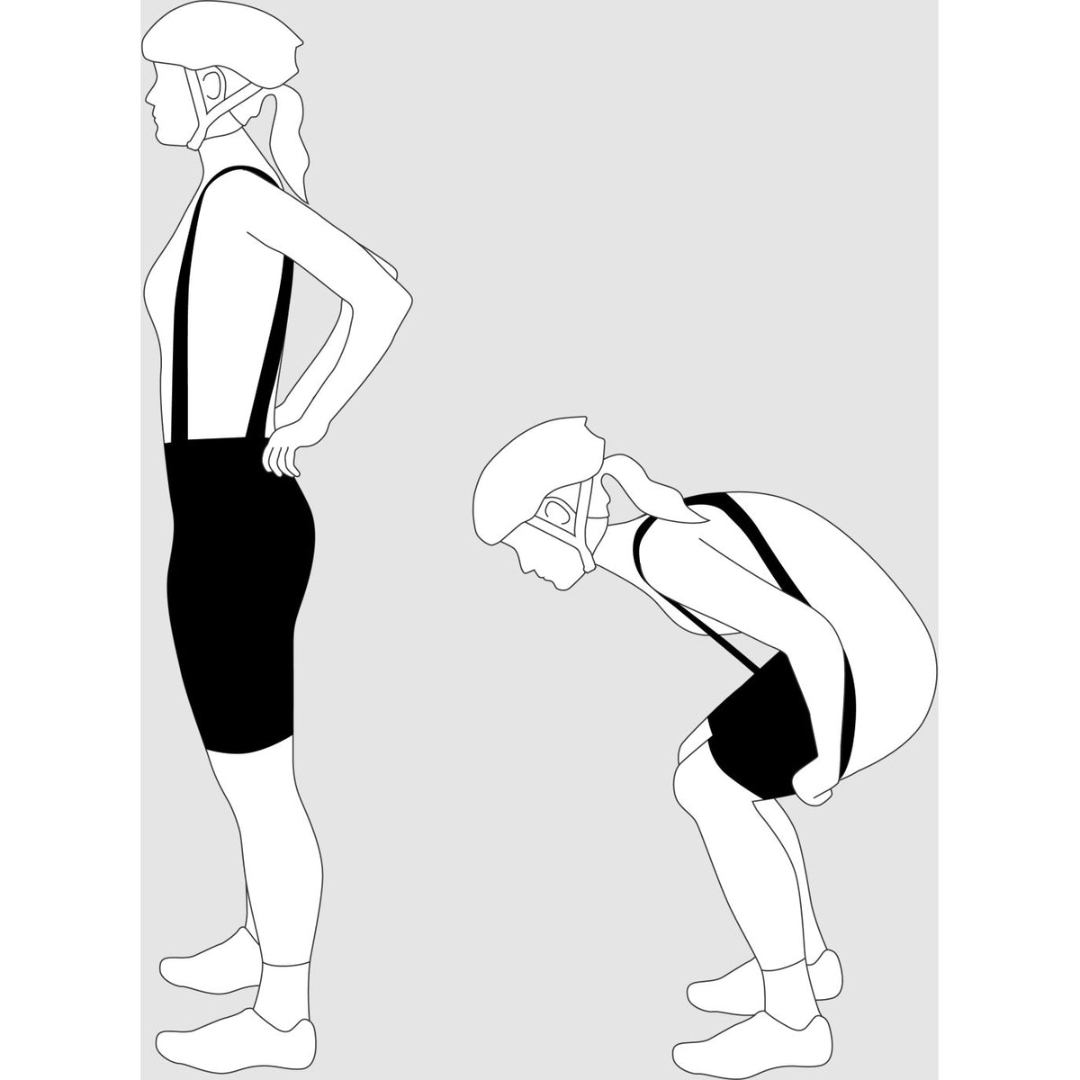 GripGrab PACR Bib Shorts til kvinder – Sort