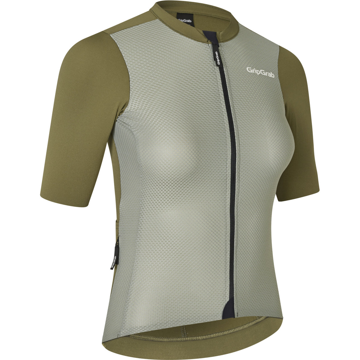 GripGrab PACR Lightweight Dame Cykeltrøje – Kortærmet – Olive Green