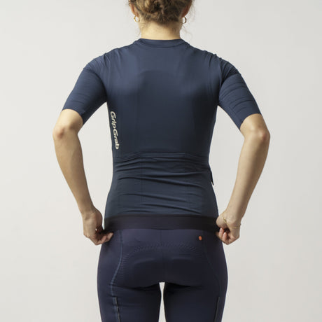 GripGrab PACR Lightweight Dame Cykeltrøje – Kortærmet – Navy
