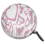 Bell KL16 Ringeklokke Pink Hjerter, 83mm