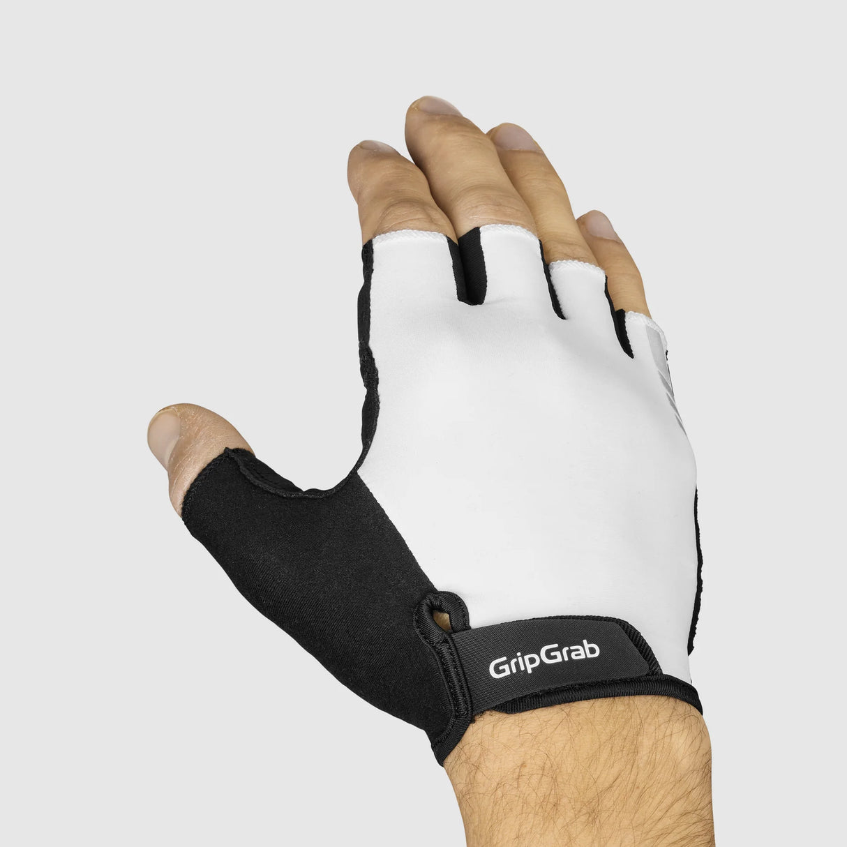 GripGrab Ride RC Max Kortfinger Cykelhandsker – Hvid
