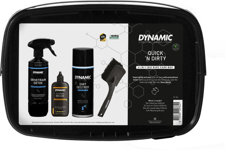 Dynamic Quick'n Dirty Box – Rengøringssæt til cykel