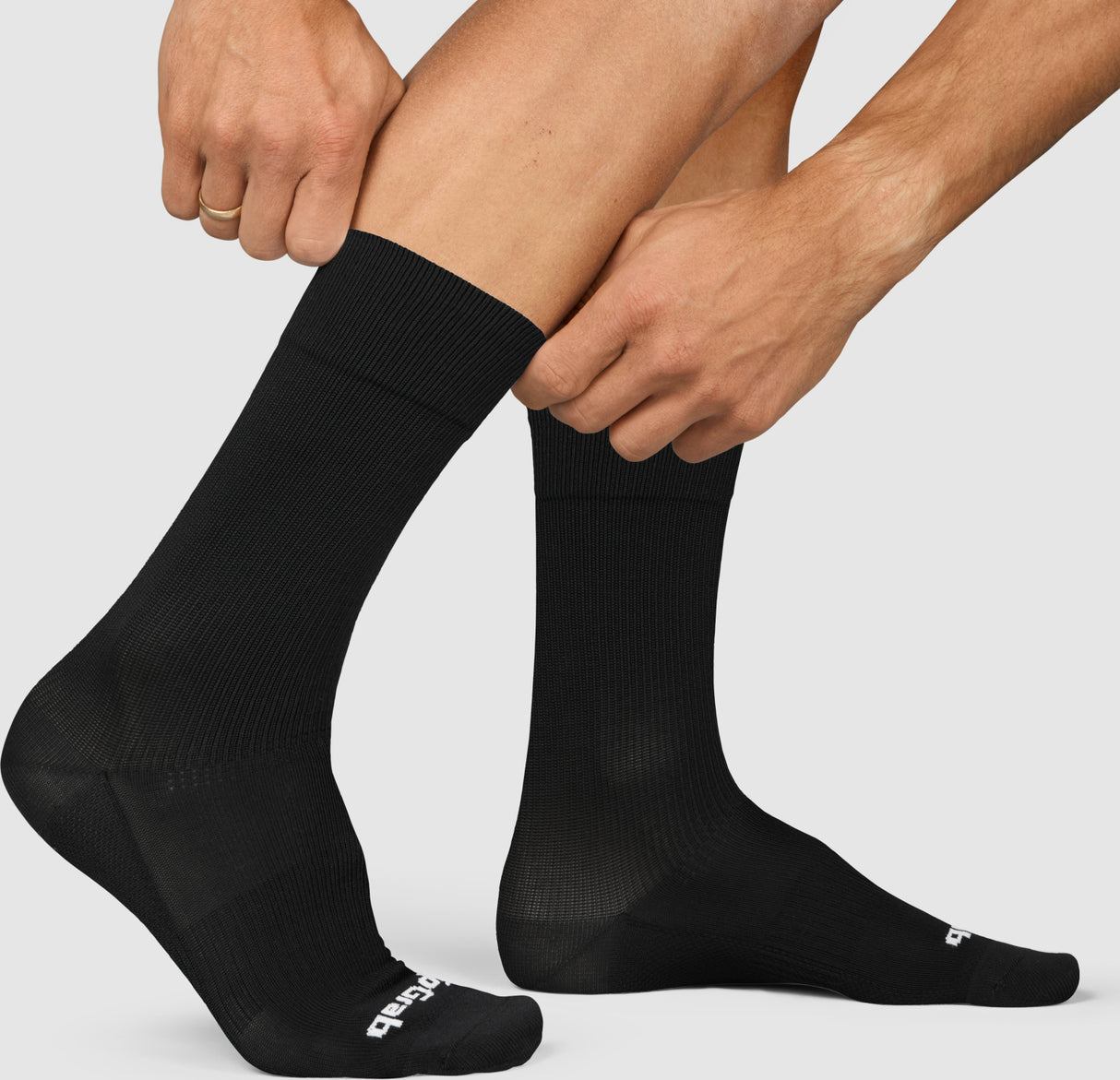 GripGrab EXPLR High Cut Cykelstrømper - Sort