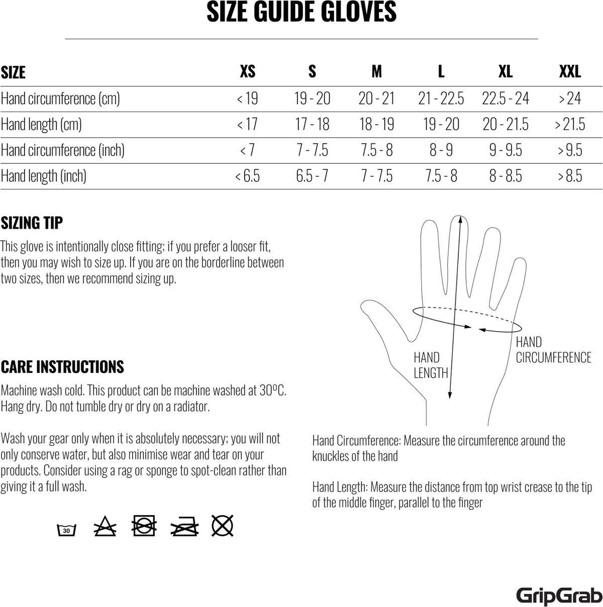 GripGrab Insulator 2 Overgangshandsker – Sort