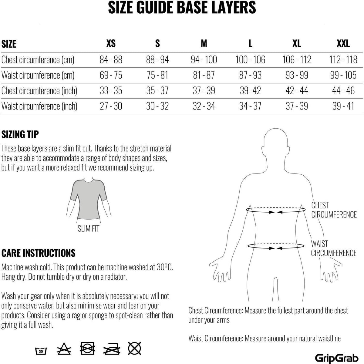 GripGrab Merino Blend Thermal Kortærmet Baselayer – Sort