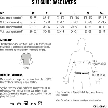 GripGrab Merino Blend Thermal Kortærmet Baselayer – Sort