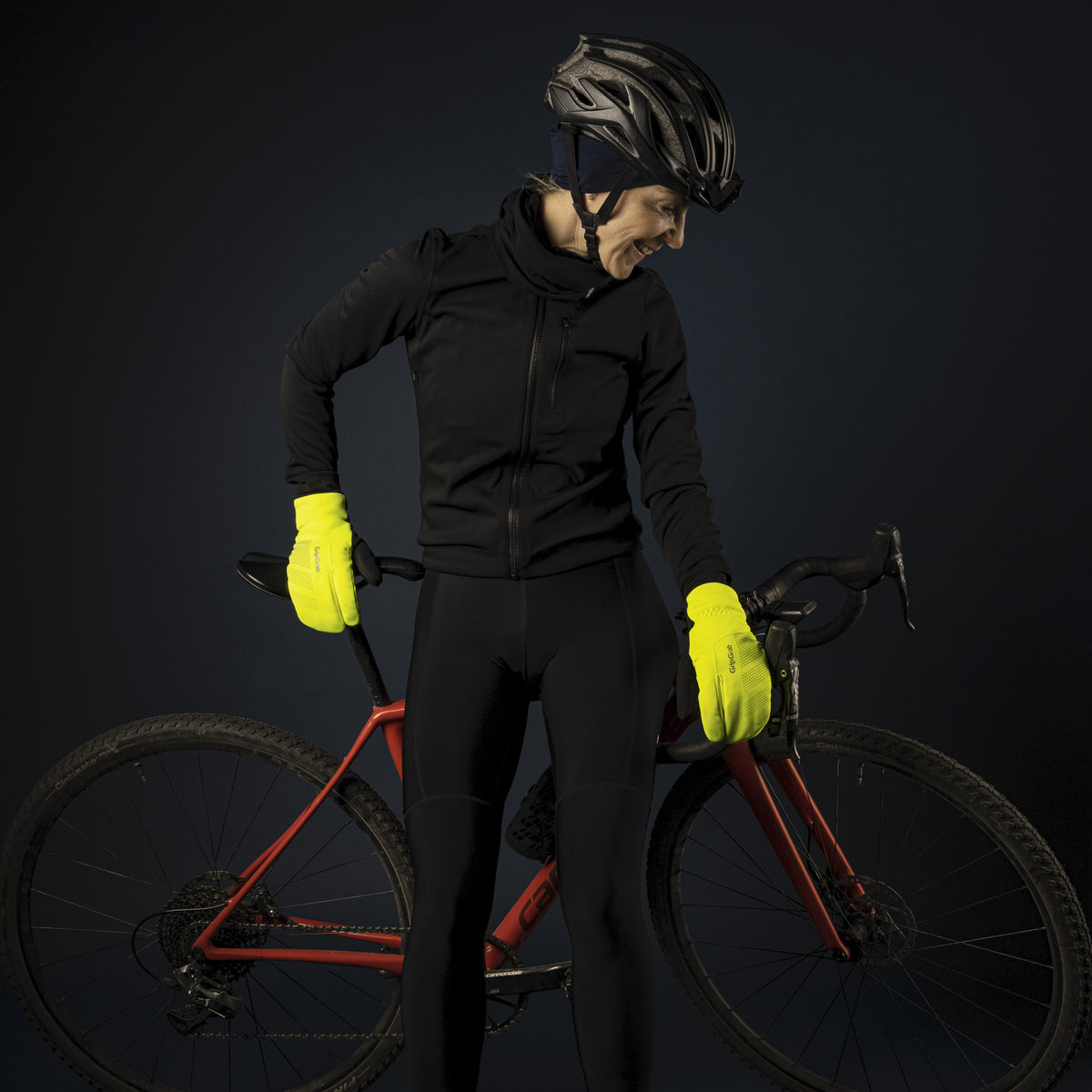 GripGrab Ride Windproof Deep Winter Lobster Handsker – Gul