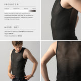 GripGrab PACR Baselayer Trøje uden ærmer - Sort