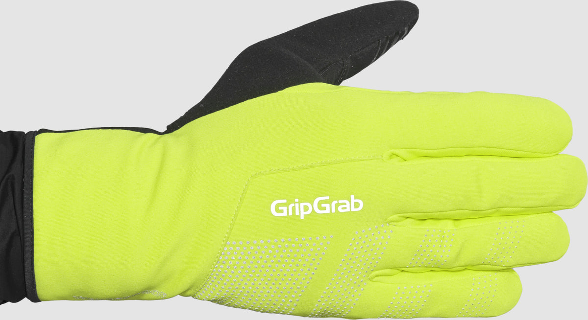 GripGrab RIDE 2 Vandtætte Vinterhandsker – Hi-Vis Gul